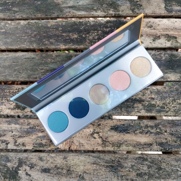 🎉HP🎉 NIB! W3LL People Nudist "Jewel" Neutral Power Palette Eyeshadow Set - Picture 4 of 5